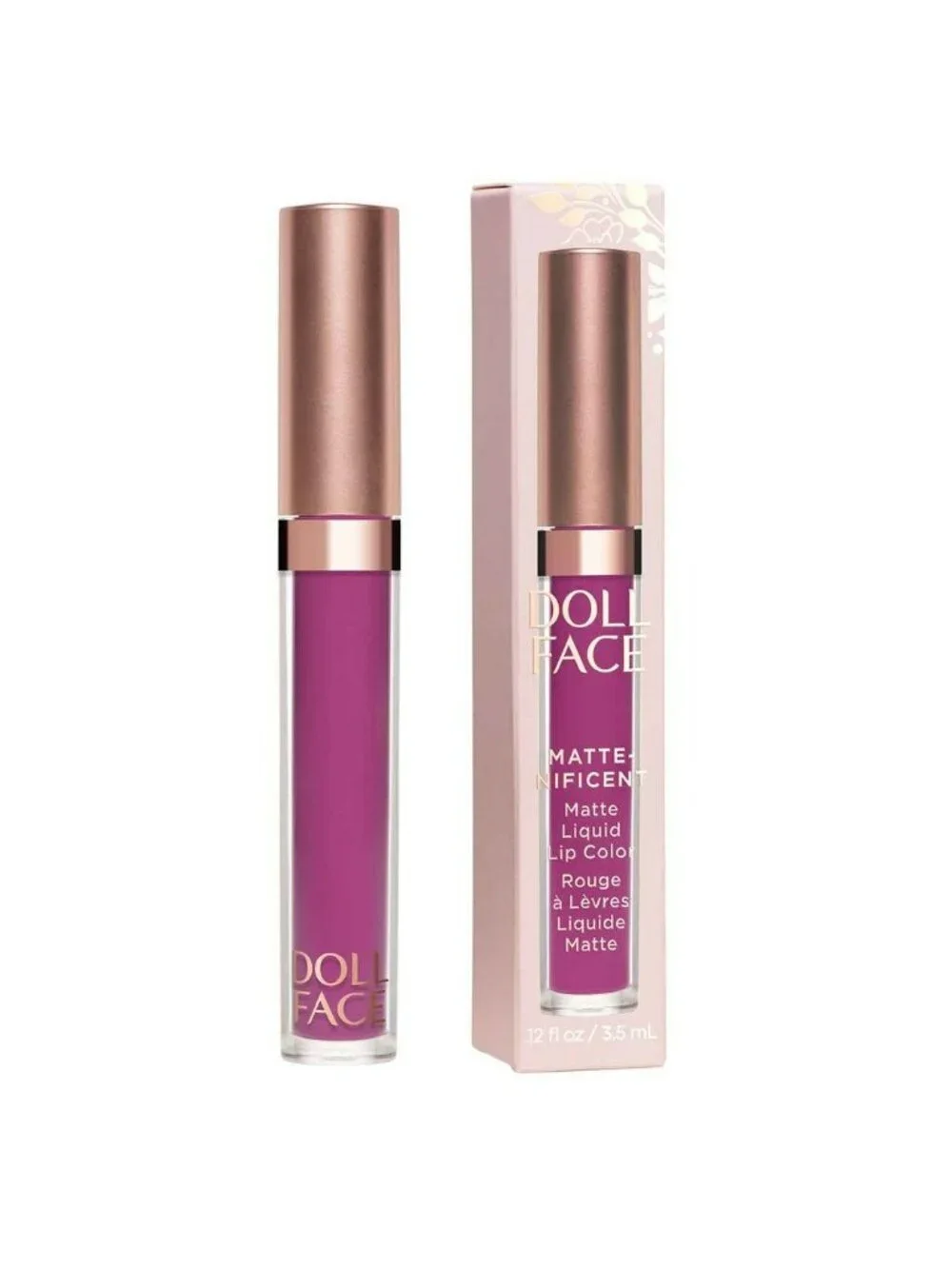 Doll Face Matte-Nificent Liquid Lip Color - Long-Lasting Richly Pigmented Matte